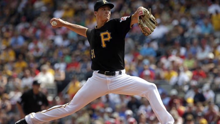 Pirates rookie pitcher Glasnow forced from second start