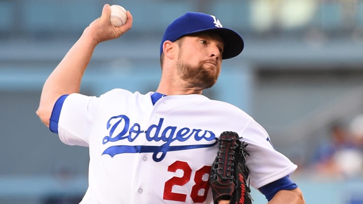 Dodgers’ Bud Norris exits start with back tightness after 13 pitches
