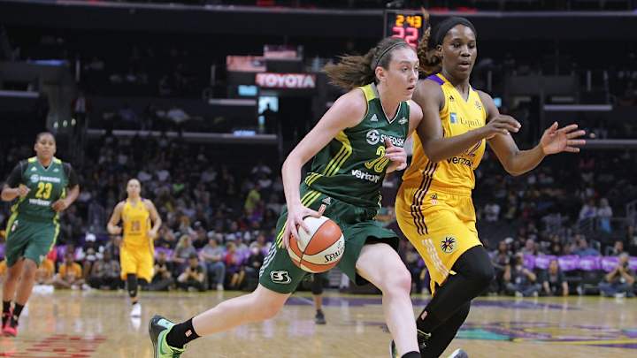 Watch: Breanna Stewart scores 23 in WNBA debut Watch: Breanna Stewart scores 23 in WNBA debut