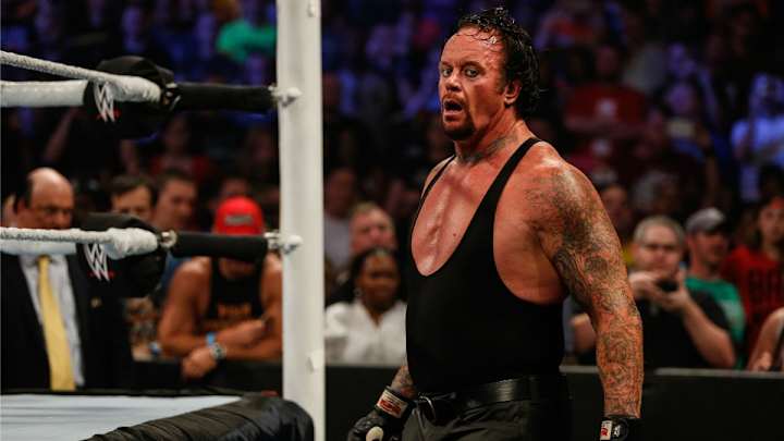 The Undertaker got a Hell in a Cell cake for his birthday The Undertaker got a Hell in a Cell cake for his birthday