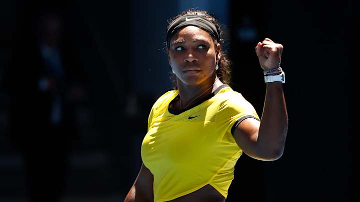'Super Serena' returns with 1st round win at Australian Open