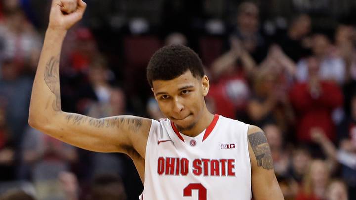 Loving's 25 points help Ohio State stun No. 8 Iowa Loving's 25 points help Ohio State stun No. 8 Iowa