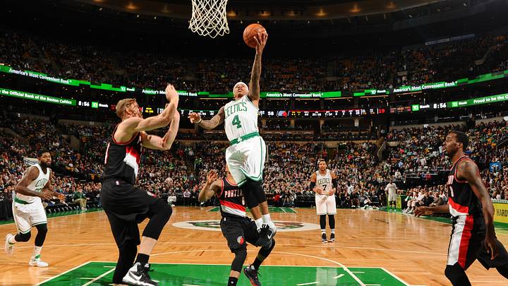 Thomas helps Celtics beat Blazers for 12th straight home win Thomas helps Celtics beat Blazers for 12th straight home win