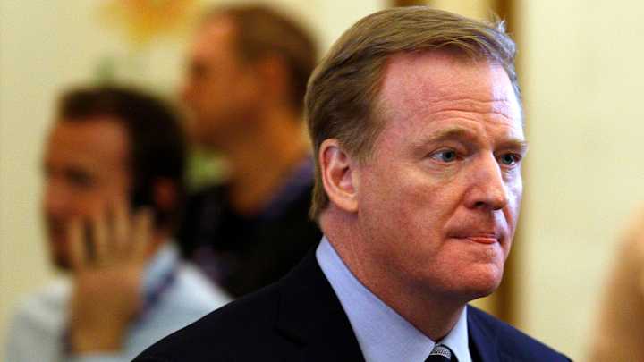 Goodell reaffirms NFL's concussion research role Goodell reaffirms NFL's concussion research role