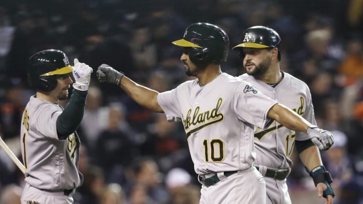 Hill pitches 7 outstanding innings, A's beat Tigers 5-1