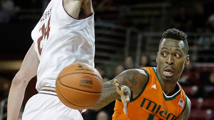 No. 15 Miami halts 2-game skid with 67-53 win over BC No. 15 Miami halts 2-game skid with 67-53 win over BC