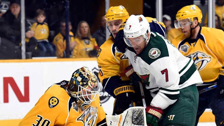 Hutton makes 29 saves, Predators beat Wild 3-0