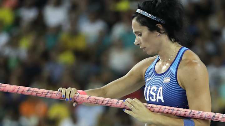 A sick Jenn Suhr can't defend title in Olympic pole vault