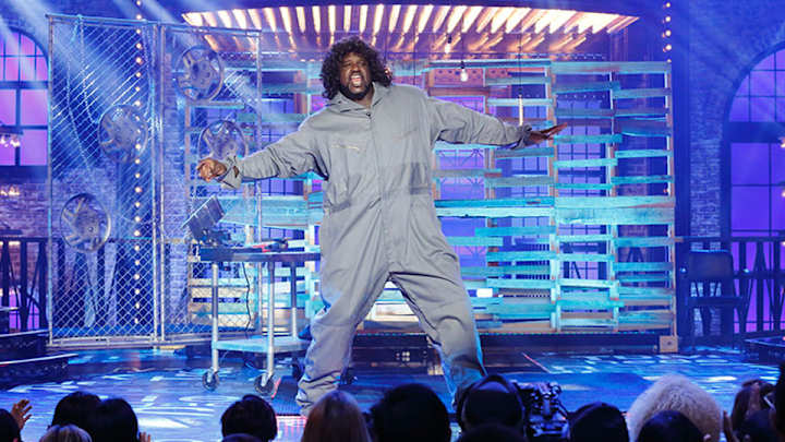 Watch: Wig-wearing Shaq struts his stuff on Lip Sync Battle
