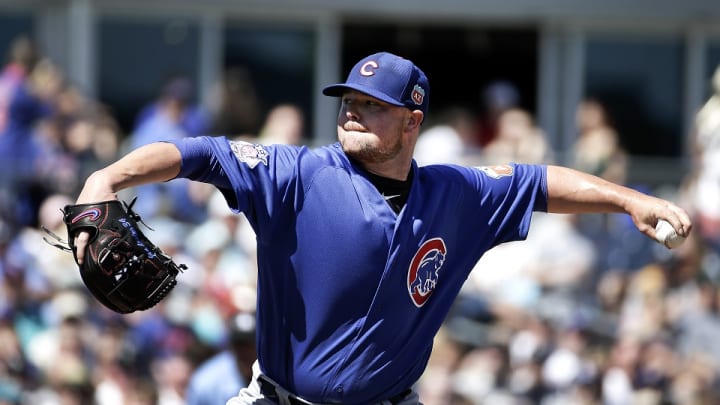 Cubs P Jon Lester has played for years with bone chip in elbow