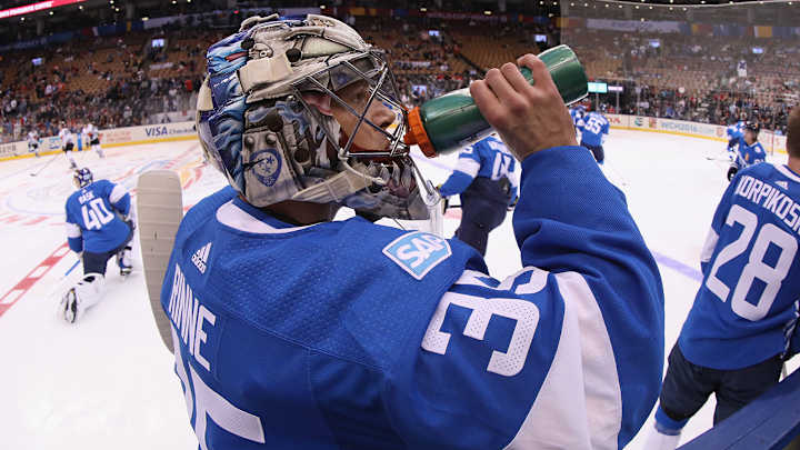 World Cup of Hockey goalie masks