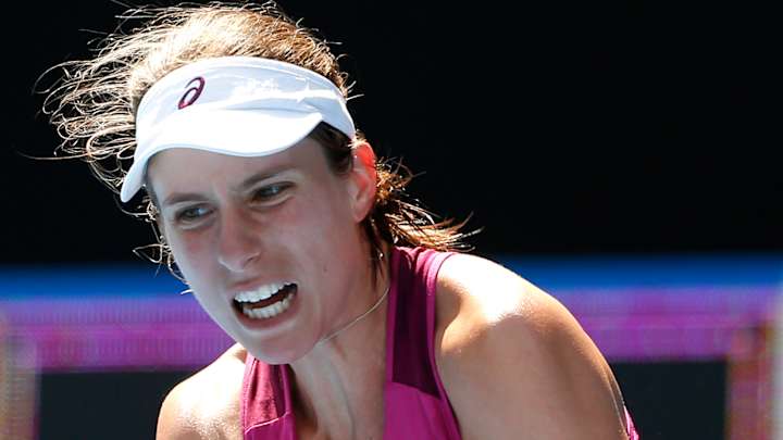 Konta made British history in Australia, heads home proud