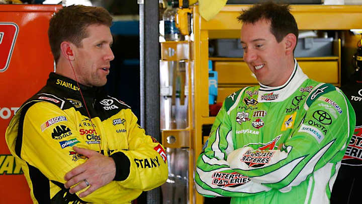 Carl Edwards will have talk with Kyle Busch soon Carl Edwards will have talk with Kyle Busch soon