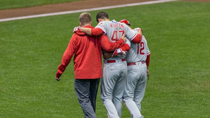 Phils RHP Charlie Morton out for season with torn hamstring