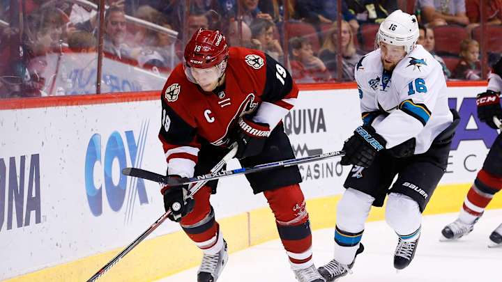 Coyotes beat Sharks 3-1 on Doan's late goal Coyotes beat Sharks 3-1 on Doan's late goal