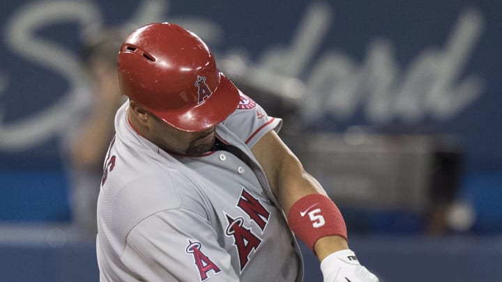 Pujols reaches 100 RBIs for 13th time, Angels beat Jays 6-3
