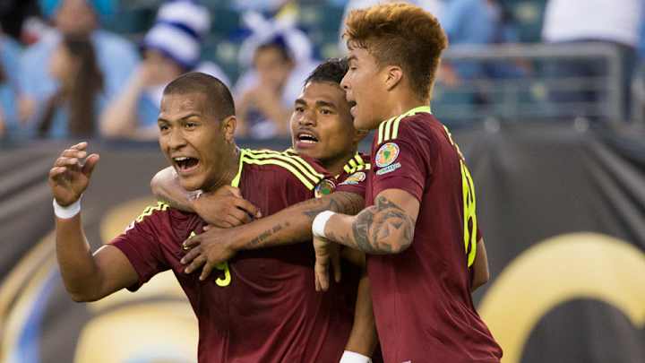 Venezuela shocks Uruguay on Rondon's goal at Copa America Venezuela shocks Uruguay on Rondon's goal at Copa America
