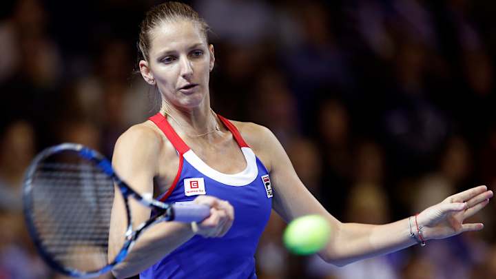 No. 6 Karolina Pliskova parts with coach Jiri Vanek No. 6 Karolina Pliskova parts with coach Jiri Vanek