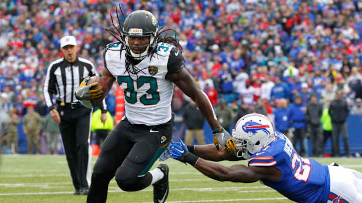 Jaguars rule out RB Ivory, WR Hurns; TE Thomas doubtful