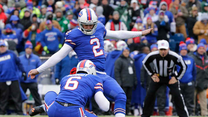 Watch Bills K Dan Carpenter spike his helmet into his own face