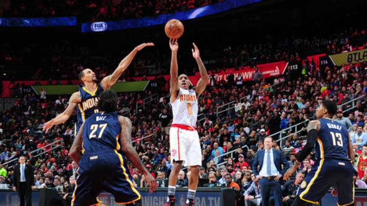 Millsap, Horford pace Hawks past Pacers 102-96