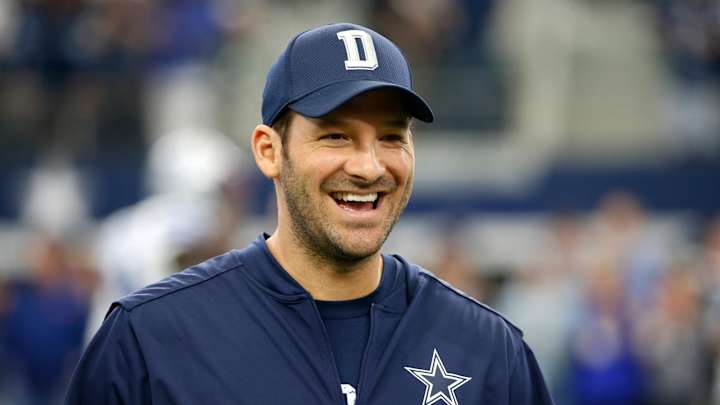 Romo throws in practice for 1st time since August injury