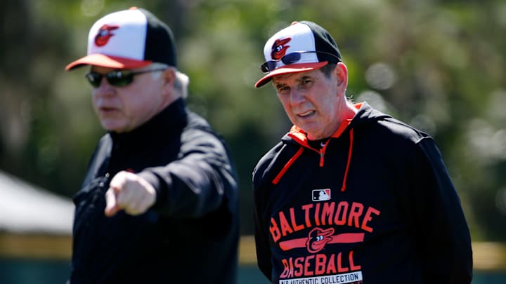 Orioles pitching coach Dave Wallace retires