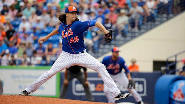 Mets RHP Jacob deGrom may miss opening series for son’s birth