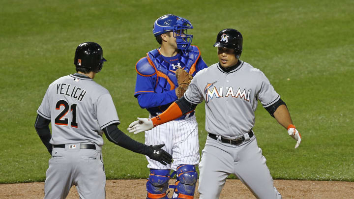 Stanton, Marlins tag Matz in 10-3 win over scuffling Mets