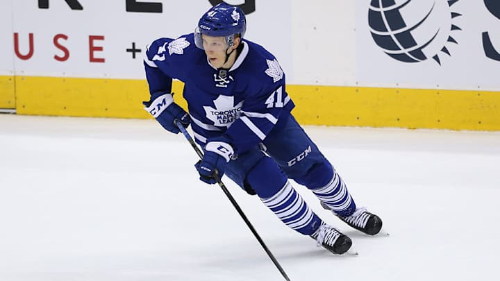 Watch: Maple Leafs’ Soshnikov snipes for first NHL goal