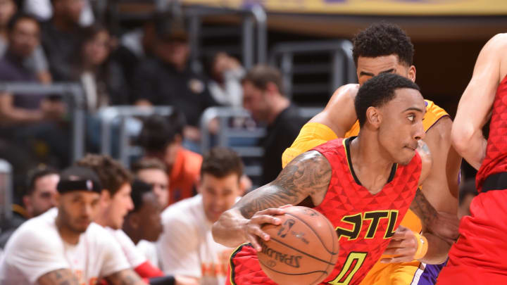 Hawks get balanced scoring in trampling Lakers 106-77 Hawks get balanced scoring in trampling Lakers 106-77