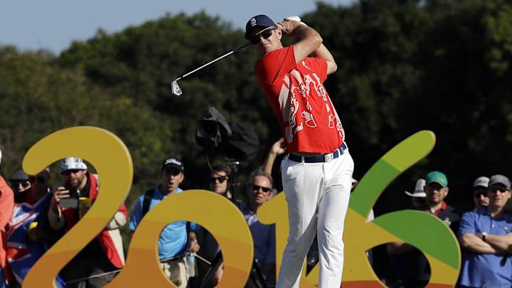 Rose positioned for golf's 1st Olympic gold medal in century