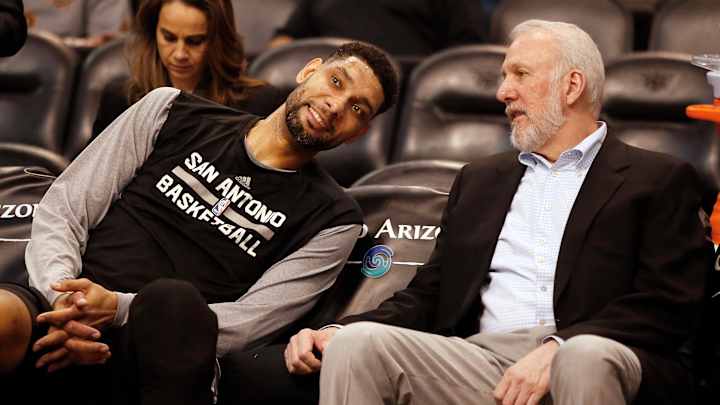 Watch: Gregg Popovich says he’ll keep fining Tim Duncan until he shows up Watch: Gregg Popovich says he’ll keep fining Tim Duncan until he shows up