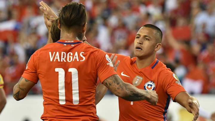 Alexis, Vargas braces lead Chile to Copa America quarterfinals Alexis, Vargas braces lead Chile to Copa America quarterfinals