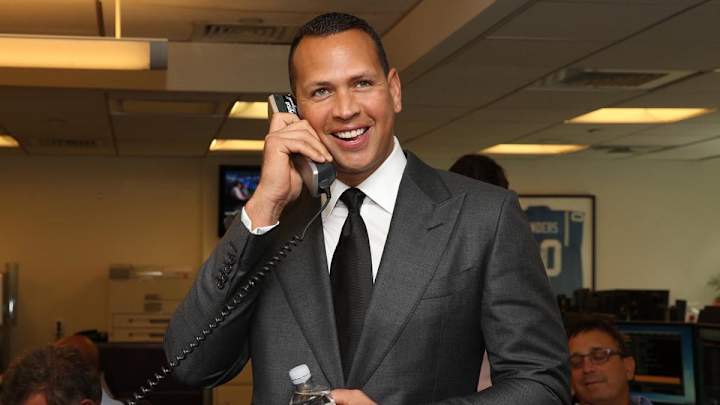 Alex Rodriguez works in a real office just like all of us