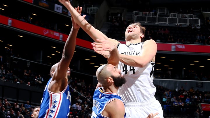 Bogdanovic scores career-high 44, Nets beat 76ers 131-114