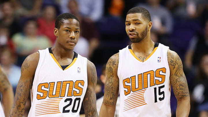 Watch: Markieff Morris pushes Archie Goodwin on Suns’ bench Watch: Markieff Morris pushes Archie Goodwin on Suns’ bench