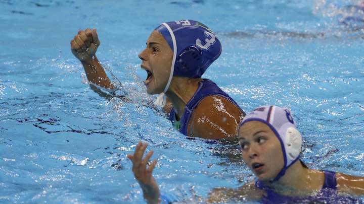 Garibotti, Italy advance to women's water polo final