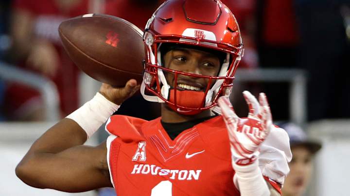 Taking the lead: Houston QB Ward learning new role for team