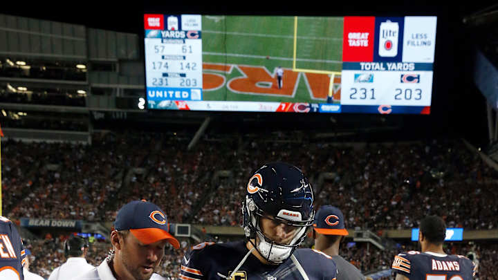 Monday night no longer sure thing for star-crossed QB Cutler