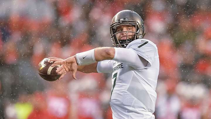 With Connor Cook gone, senior Tyler O'Connor looks to step in as Michigan State's starting quarterback With Connor Cook gone, senior Tyler O'Connor looks to step in as Michigan State's starting quarterback