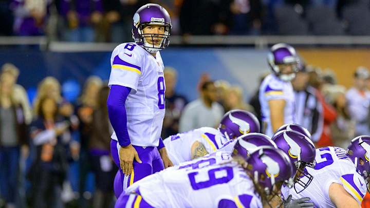 14. QB Sam Bradford traded to Vikings