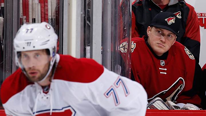 Coyotes name emergency goalie/bank manager game MVP