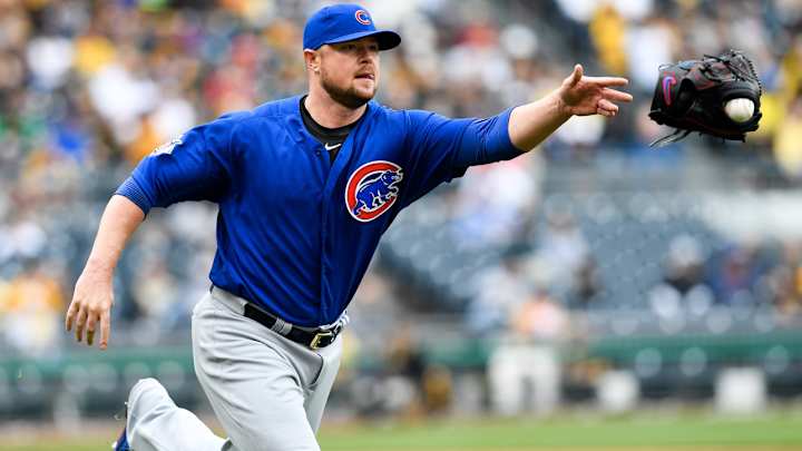 Listen: "Walking in a Winter Wonderland" Jon Lester underhand flips edition Listen: "Walking in a Winter Wonderland" Jon Lester underhand flips edition