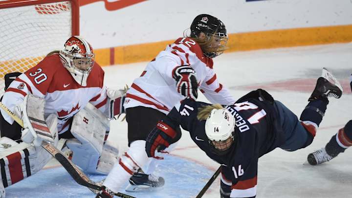 U.S. women beat rival Canada in OT for worlds gold again