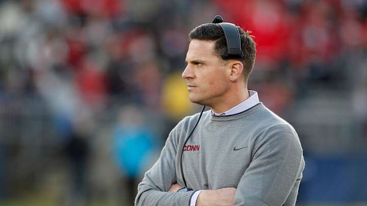 Diaco fires up UConn's NYC base with promise of progress Diaco fires up UConn's NYC base with promise of progress