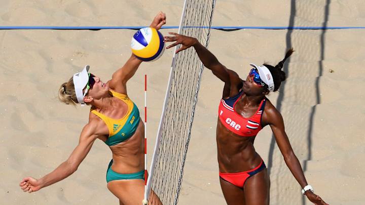 Scenes from Women's Beach Volleyball at the Rio Olympics Scenes from Women's Beach Volleyball at the Rio Olympics