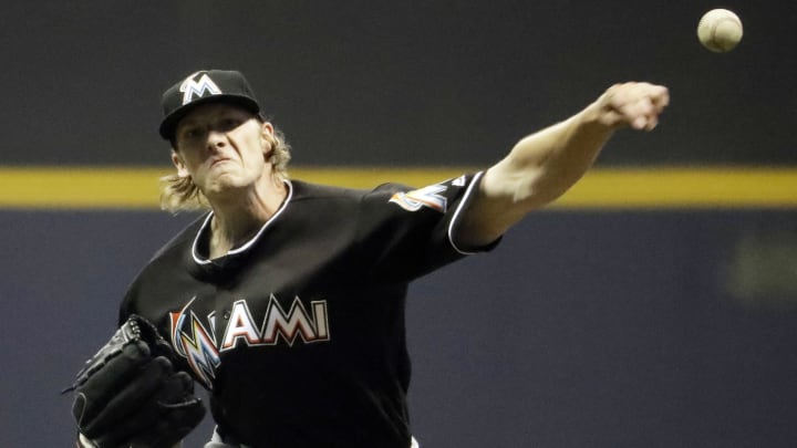 Marlins' Conley looking forward to rematch with Brewers