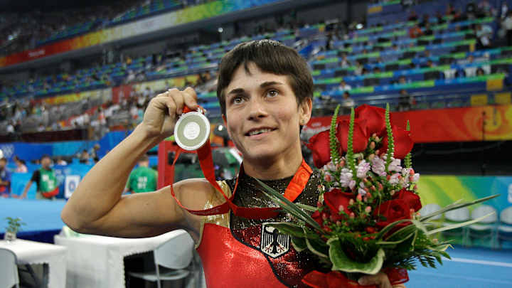 Oksana Chusovitina prepares for 7th Olympics at 41