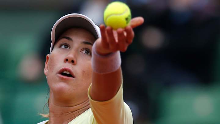 Muguruza has one foot in French quarters